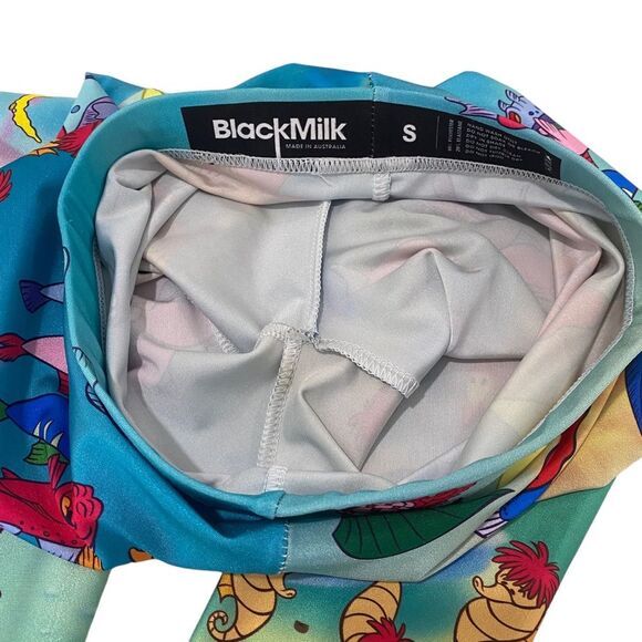 Blackmilk Disney The Little Mermaid Leggings pants sz Small - multicolored - Picture 14 of 15